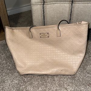 Kate Spade Cream Tote Bag